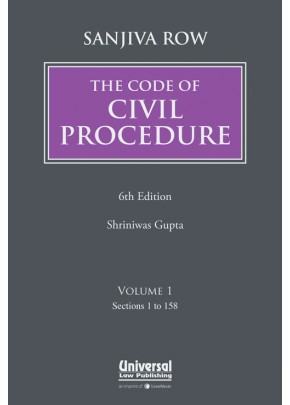 Sanjiva Row's The Code of Civil Procedure