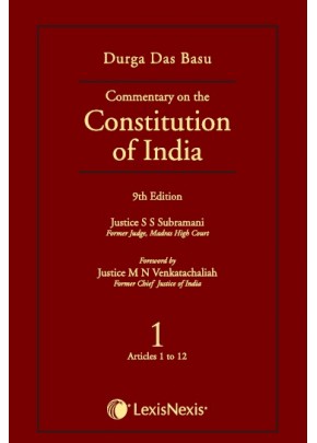 Commentary on the Constitution of India; Vol 1  ; (Covering Articles 1 to 12)