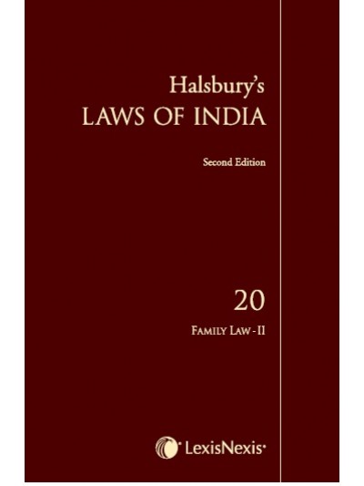Halsbury's Laws of India-Family Law II; Vol 20