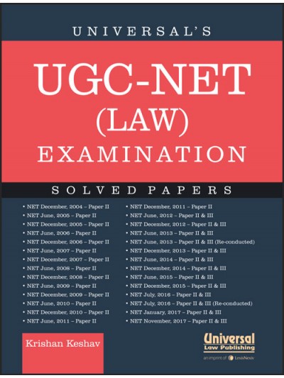 Universal's UGC-NET (Law) Examination - Solved Papers