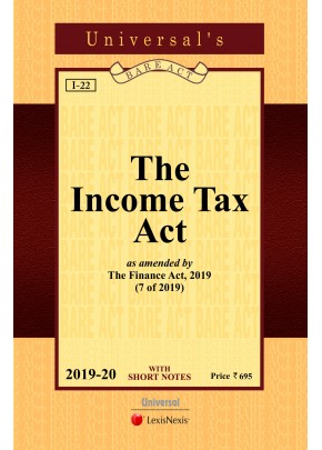 Income Tax Act as amended by the Finance Act, 2020 (Pocket Edn)