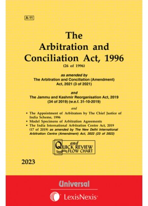 Arbitration and Conciliation Act, 1996 along with Scheme, 1996