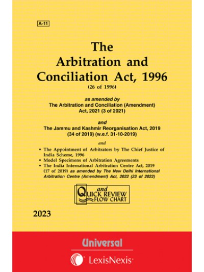 Arbitration and Conciliation Act, 1996 along with Scheme, 1996