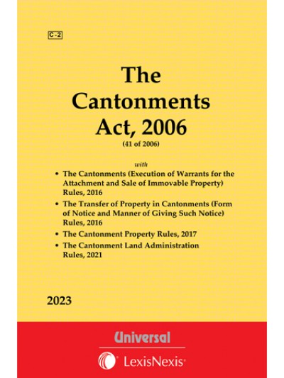 Cantonments Act, 2006 with allied Rules