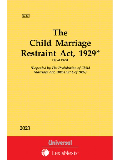 Child Marriage Restraint Act, 1929