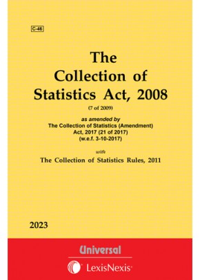 Collection of Statistics Act, 2008 with Rules, 2011