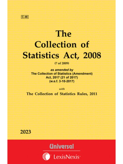 Collection of Statistics Act, 2008 with Rules, 2011