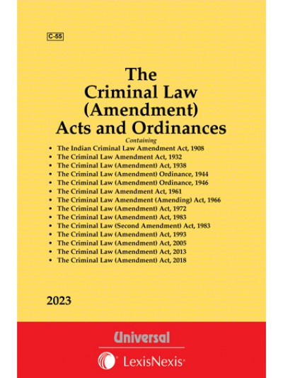 Criminal Law (Amendment) Acts and Ordinances 