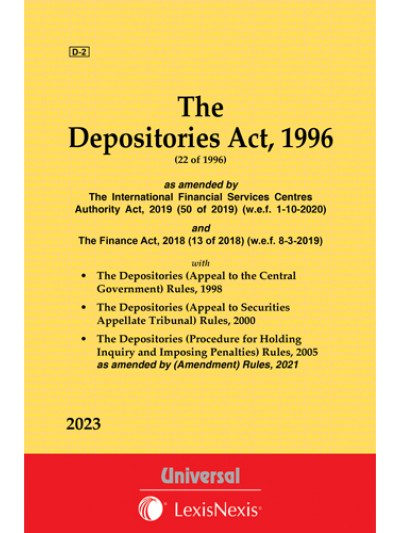 Depositories Act, 1996 along with Rules, 1998