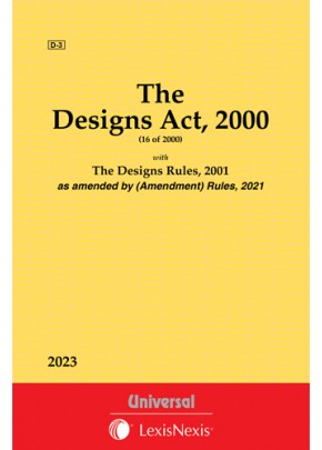 Designs Act, 2000 along with Rules, 2001