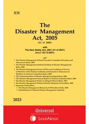 Disaster Management Act, 2005 along with Allied Rules