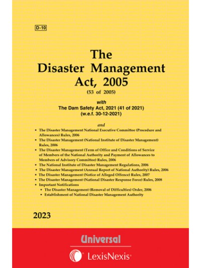 Disaster Management Act, 2005 along with Allied Rules