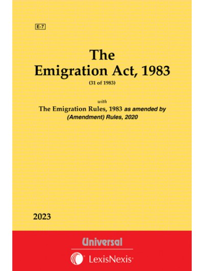 Emigration Act, 1983 along with Rules, 1983 along with Rules, 1983