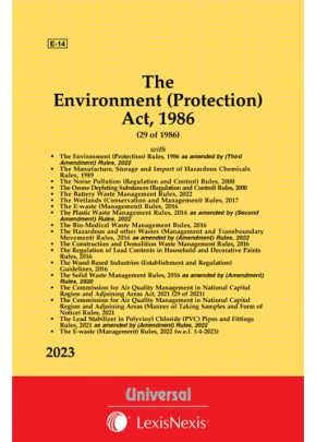 Environment (Protection) Act, 1986 along with allied Rules