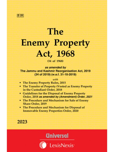 Enemy Property Act, 1968 along with Enemy Property Rules, 2015