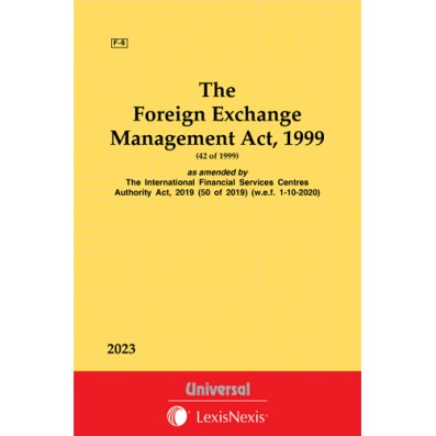 Buy Foreign Exchange Management Act, 1999, 4th Edition By LexisNexis In ...