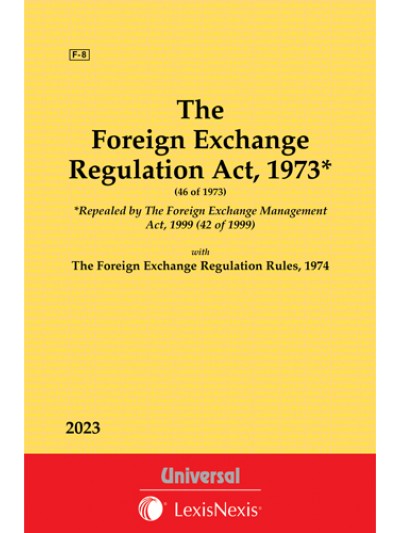 Foreign Exchange Regulation Act, 1973 along with Rules, 1974