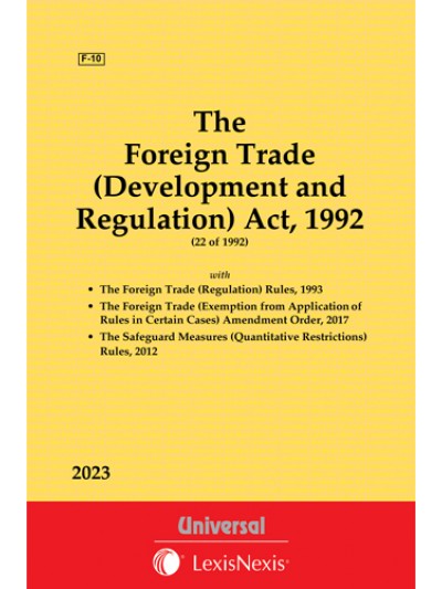 Foreign Trade (Development and Regulation) Act, 1992 along with Rules, 1993