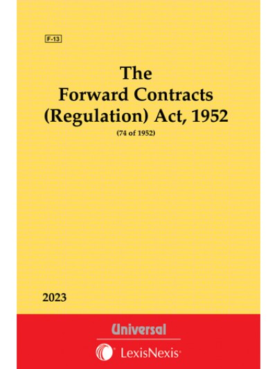 Forward Contracts (Regulation) Act, 1952