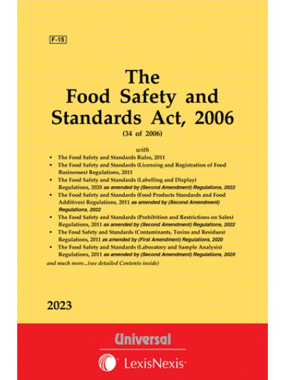 Food Safety and Standards Act, 2006 along with allied Rules, Regulations and order
