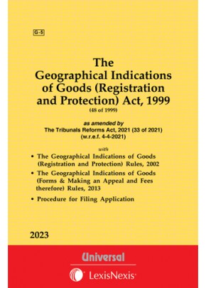 Geographical Indications of Goods (Registration and Protection) Act, 1999 along with Rules, 2002
