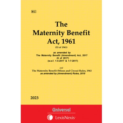 Buy The Maternity Benefit Act, 1961 Along With Rules, 1963, 1st Edition ...