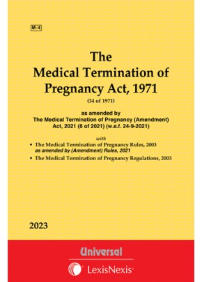Medical Termination of Pregnancy Act, 1971 along withRules and Regulations