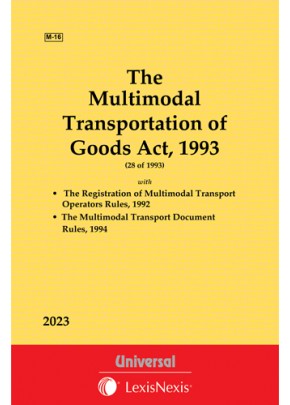 Multimodal Transportation of Goods Act,1993 along with allied Rules