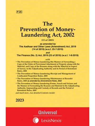 Prevention of Money Laundering Act, 2002 along with allied Rules