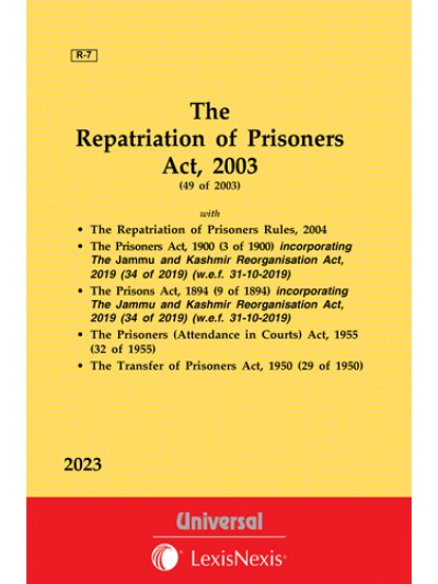 Repatriation of Prisoners Act, 2003 along with allied Acts