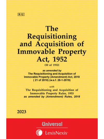 Requisitioning and Acquisition of Immovable Property Act, 1952 