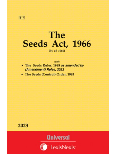 Seeds Act, 1966 along with Rules & Orders, 1983
