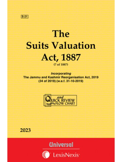 Suits Valuation Act, 1887 with State Amendments