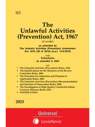 Unlawful Activities (Prevention) Act, 1967 along with Rules, 1968
