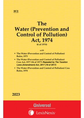 Water (Prevention and Control of Pollution) Act, 1974 along with Rules, 1975, Cess Act, 1977 and Cess Rules, 1978