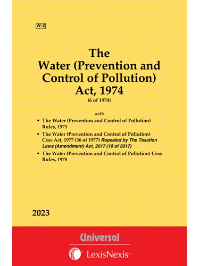 Water (Prevention and Control of Pollution) Act, 1974 along with Rules, 1975, Cess Act, 1977 and Cess Rules, 1978