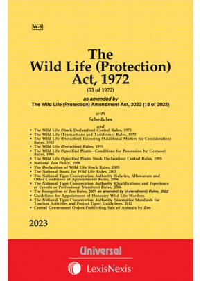 Wild Life (Protection) Act, 1972 along with allied Rules