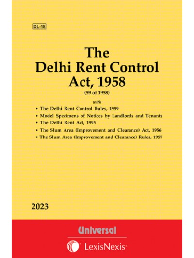 Delhi Rent Control Act, 1958 along with Rules, 1959