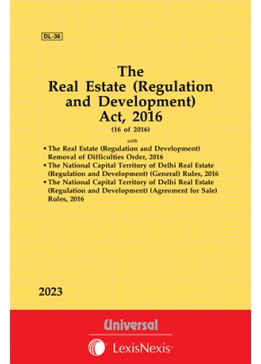 Real Estate (Regulation and Development) Act, 2016 with allied Order and Rules for NCT of Delhi